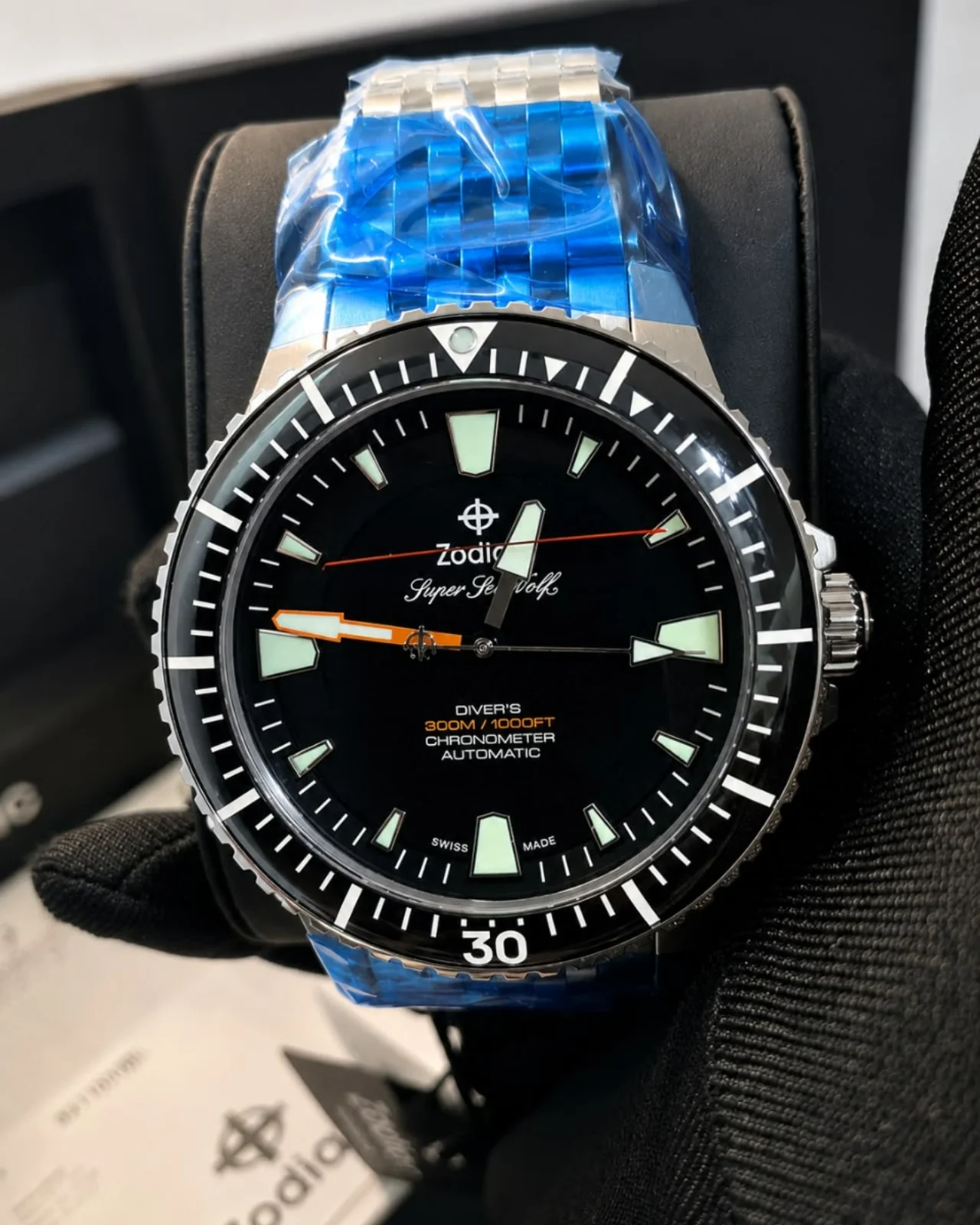 Zodiac Super Sea Wolf Pro-Diver Chronometer